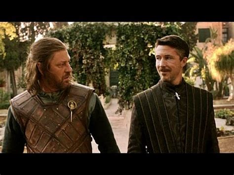 Ned y Petyr | Juego de Tronos 1x04 Español HD   YouTube