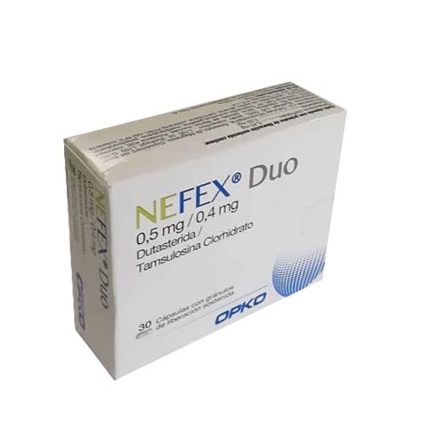 Nefex Dúo 0,5/0,4 mg. 30 cáps. LP   EASYFARMA