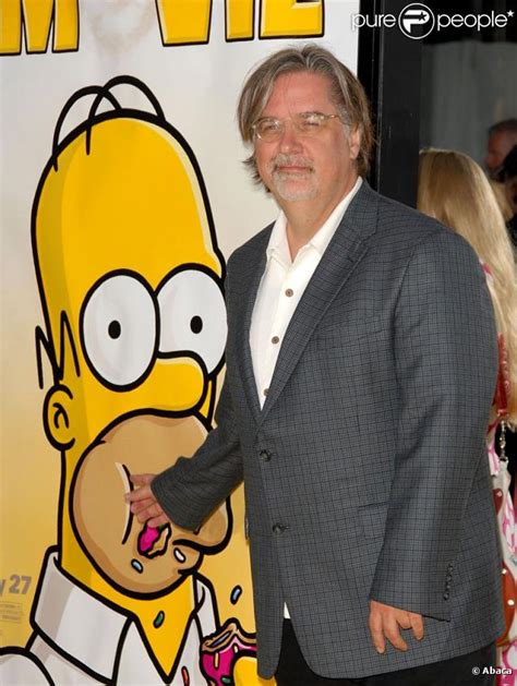 NEGRO SOBRE BLANCO: Matt Groening, el creador de los Simpson.