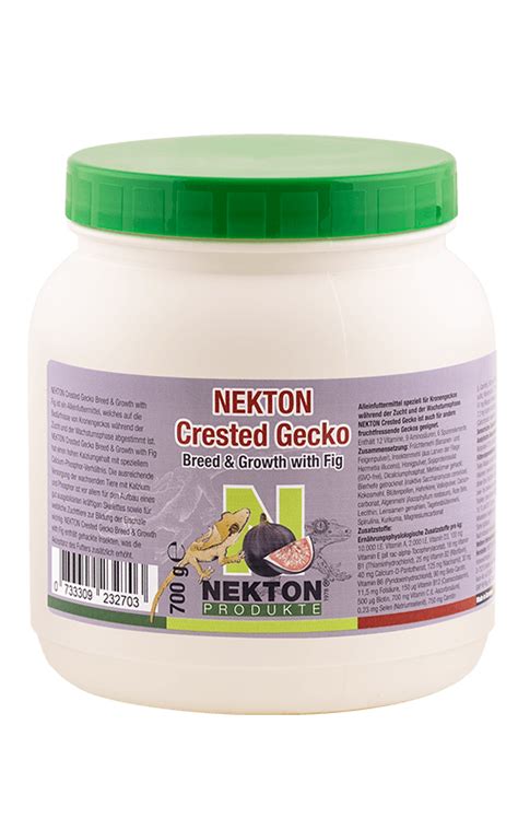 NEKTON Crested Gecko with Banana 700g Comida para Geckos Crestados