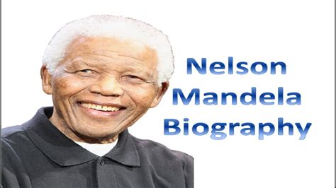 nelson mandela biography   YouTube