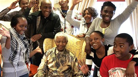 Nelson Mandela, Family Man: Daughter, Grandchildren ...