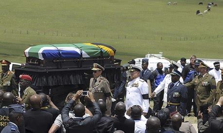 Nelson Mandela funeral: a gun salute, then still, silent ...