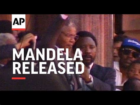 Nelson Mandela Released From Prison   1990   YouTube