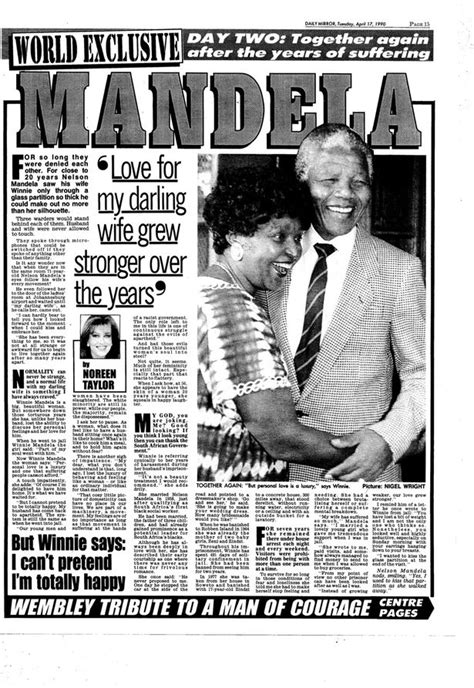Nelson Mandela scoop: Winnie was so cold in historic first ...