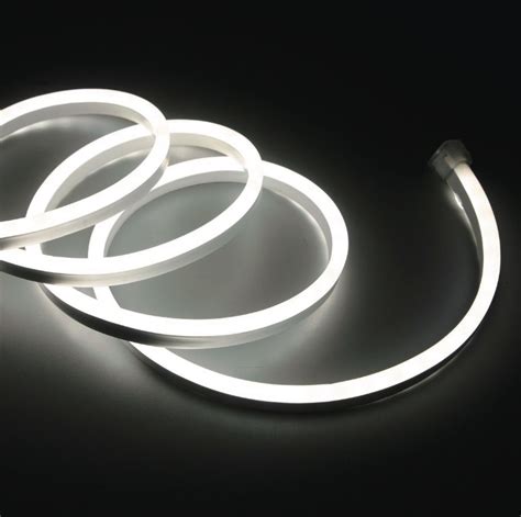 Neón de LED luz cálida continua tipo flexible | Tiras de ...