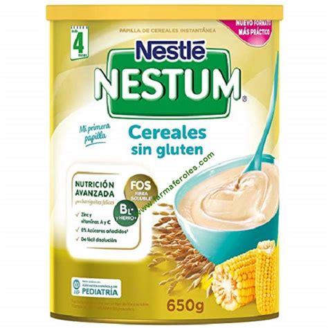Nestle Nestum Cereales Sin Gluten con Bifidus 650 gr | | Farmaferoles