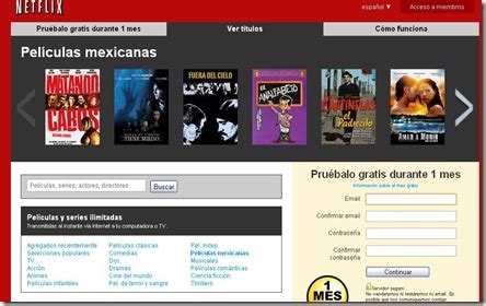 Netflix.com.mx gratis peliculas online español | 2014 ...