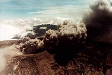 Nevado del Ruiz volcano 1985 Location~ Place  Armero ...