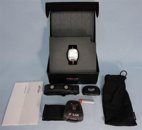 New 2011 POLAR RS300X G1 BLACK HEART RATE MONITOR ...