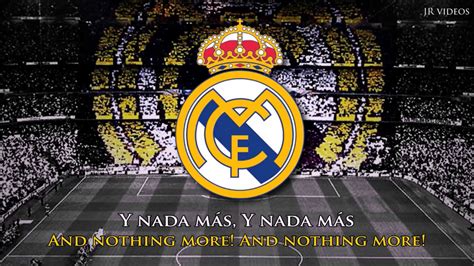 New Anthem of Real Madrid  ES/EN lyrics    Nuevo Himno del ...