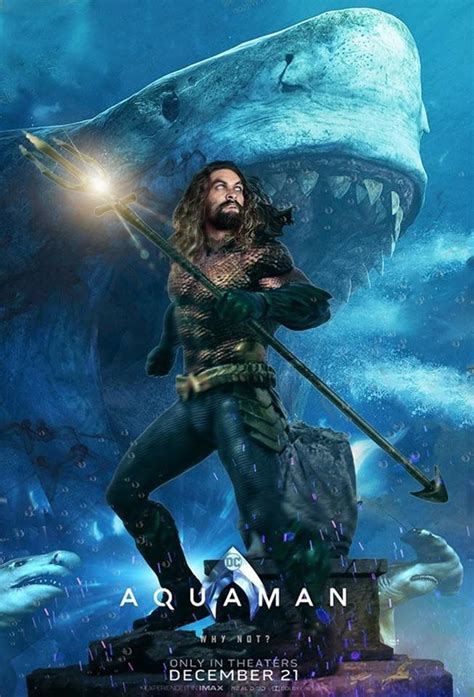 New AQUAMAN Poster and Black Manta News! | Aquaman ...