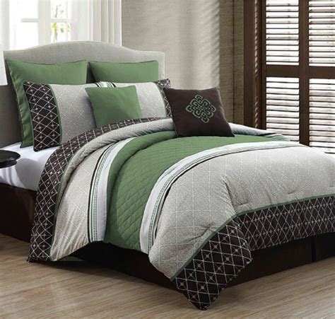 New Luxurious King Size Bed in a Bag 8 Piece Comforter Set ...