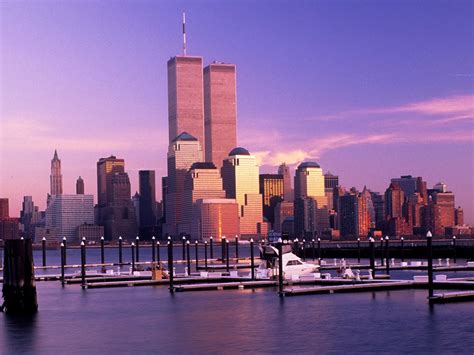 NEW YORK | Twin Towers of the WTC | 1368/1362 feet | 110 ...