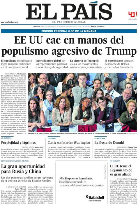 Newspaper El País  Spain . Newspapers in Spain. Today s ...