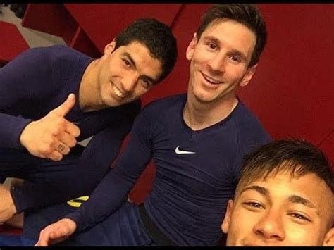 Neymar, Luis Suarez, Lionel Messi and Co pose for ...