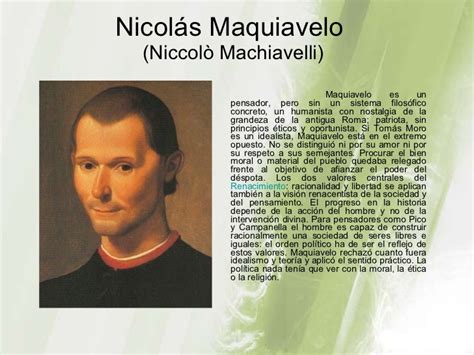 NicoláS Maquiavelo