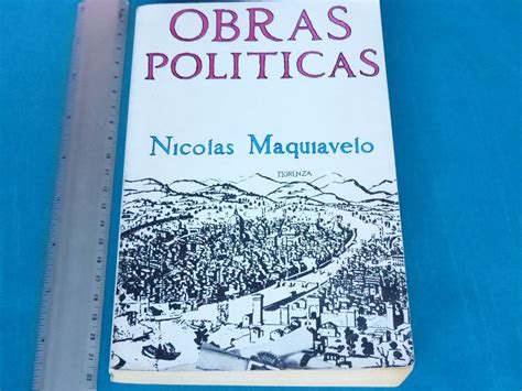 Nicolas Maquiavelo, Obras Políticas, Editorial De Ciencias ...