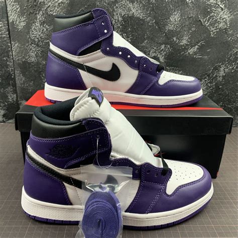 Nike Air Jordan 1 Retro High «Court Purple» – FOOTZONESPAIN