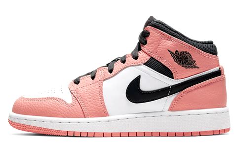 Nike Jordan 1 Mid Pink Quartz GS – Soldsoles