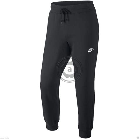 Nike Mens Cuffed Fleece Joggers Track Sweat Jogging Pants ...