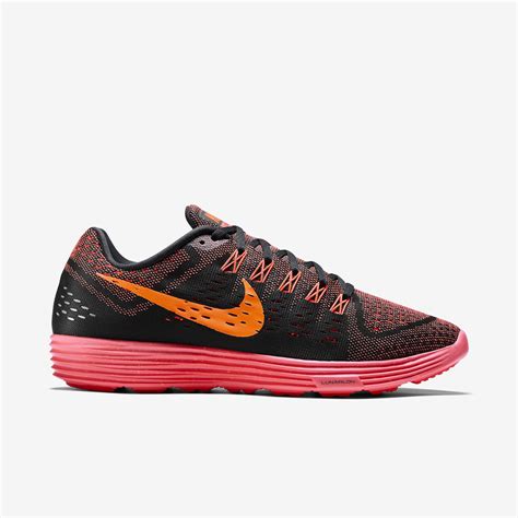 Nike Mens LunarTempo Running Shoes   Black/Bright Crimson ...