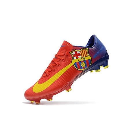 Nike Mercurial Vapor XI FG FC Barcelona Red Soccer Boots