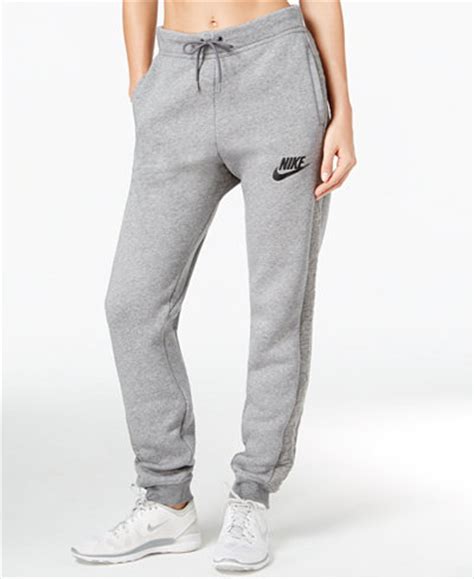 Nike Rally Quilted Jogger Sweatpants   Pants   Women   Macy s