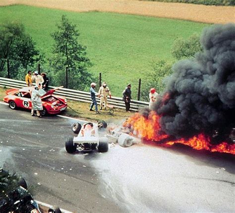 Niki Lauda accident on the Nürburgring 1976 | Formula 1 ...