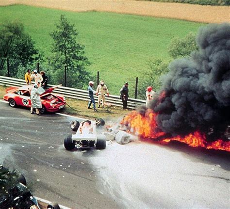 Niki Lauda accident on the Nürburgring 1976 | Formula 1, Racing, Race cars