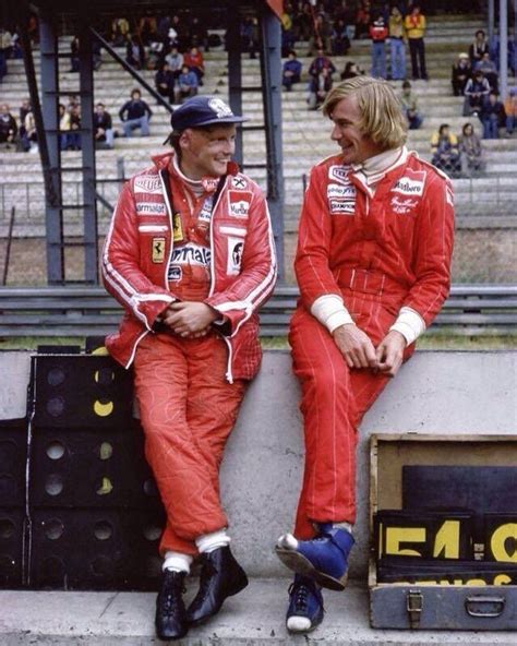 Niki Lauda and James Hunt  | Beroemdheden, Circuit ...