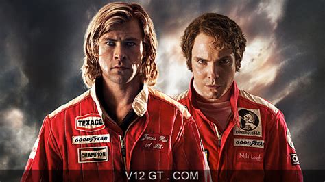 Niki Lauda et James Hunt au cinéma dans le film de Ron ...