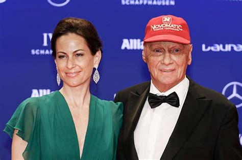 Niki Lauda wife Birgit Wetzinger saved his life when she ...