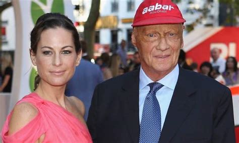 Niki Lauda y Birgit Wetzinger, la historia de amor que ...