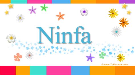 Ninfa   Significado de Ninfa