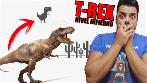 No DEBES jugar al T REX OSCURO | El juego del dinosaurio ...
