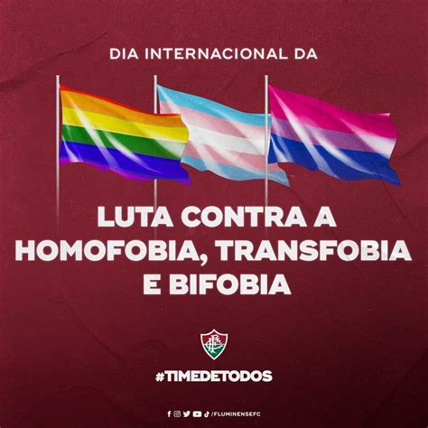 No Dia Internacional contra a Homofobia, Flu reforça ...