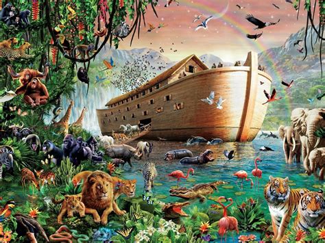 Noah s Ark   4000pc Jigsaw Puzzle By Tomax ...