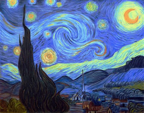 Noche estrellada. Van Gogh. Interpretación. Starry Night ...