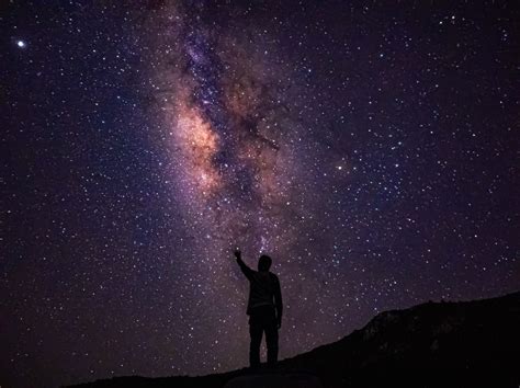 Noche estrellada y Vía Láctea encima del Peñasco   Reto La mejor foto ...