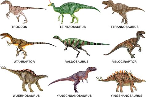 Nombres de dinosaurios de la A a la Z  TODOS