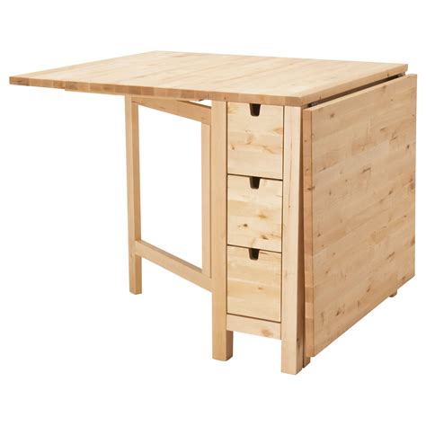 NORDEN Gateleg table, birch   IKEA