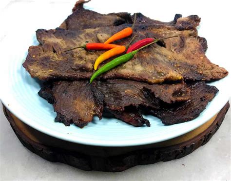 Northern Thai Style Grilled Cecina Beef, Dried Meat Recipe ...