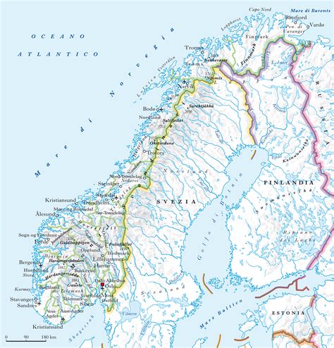 Norvegia in  Atlante Geopolitico
