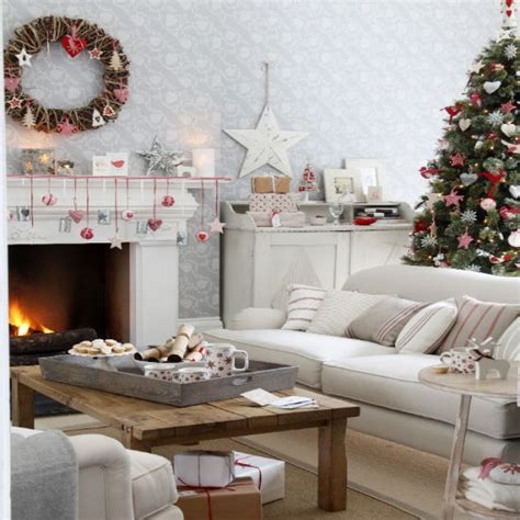 Nostalgic Scandi style Christmas living room | Christmas ...