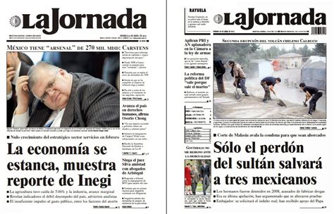 Noticias Guerrer@s SME: Periódicos LA JORNADA : La economía se estanca ...
