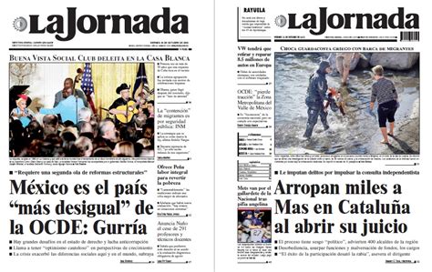 Noticias Guerrer@s SME: Periódicos LA JORNADA México es el país  más ...