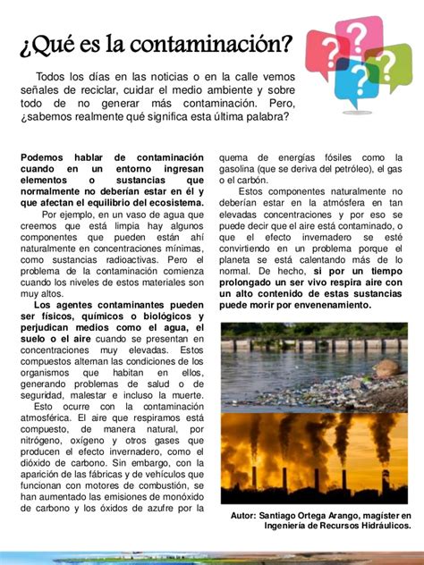 Noticias Sobre La Contaminacion Del Medio Ambiente   El ...