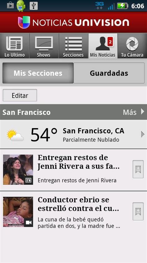 Noticias Univision   Android Apps on Google Play