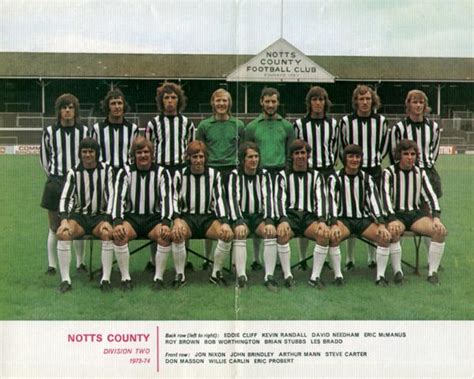 Notts County 1973 Football Picture